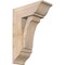 Ekena Millwork Legacy Traditional Smooth Bracket w/ Offset Brace, Douglas Fir, 7 1/2"W x 18"D x 26"H BKT0806X18X26LEC01SDF - alternate 1